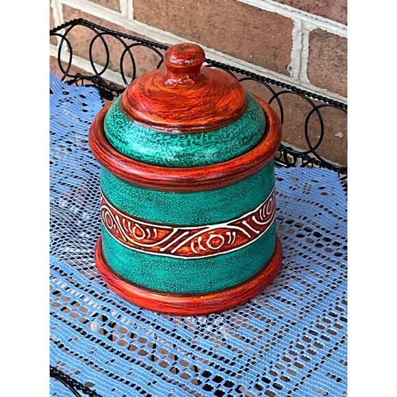 Pomo Palacio Formato Canister RedWare - Picture 1 of 6